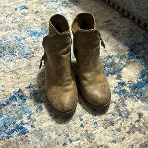 MIA Tan Heeled Boots